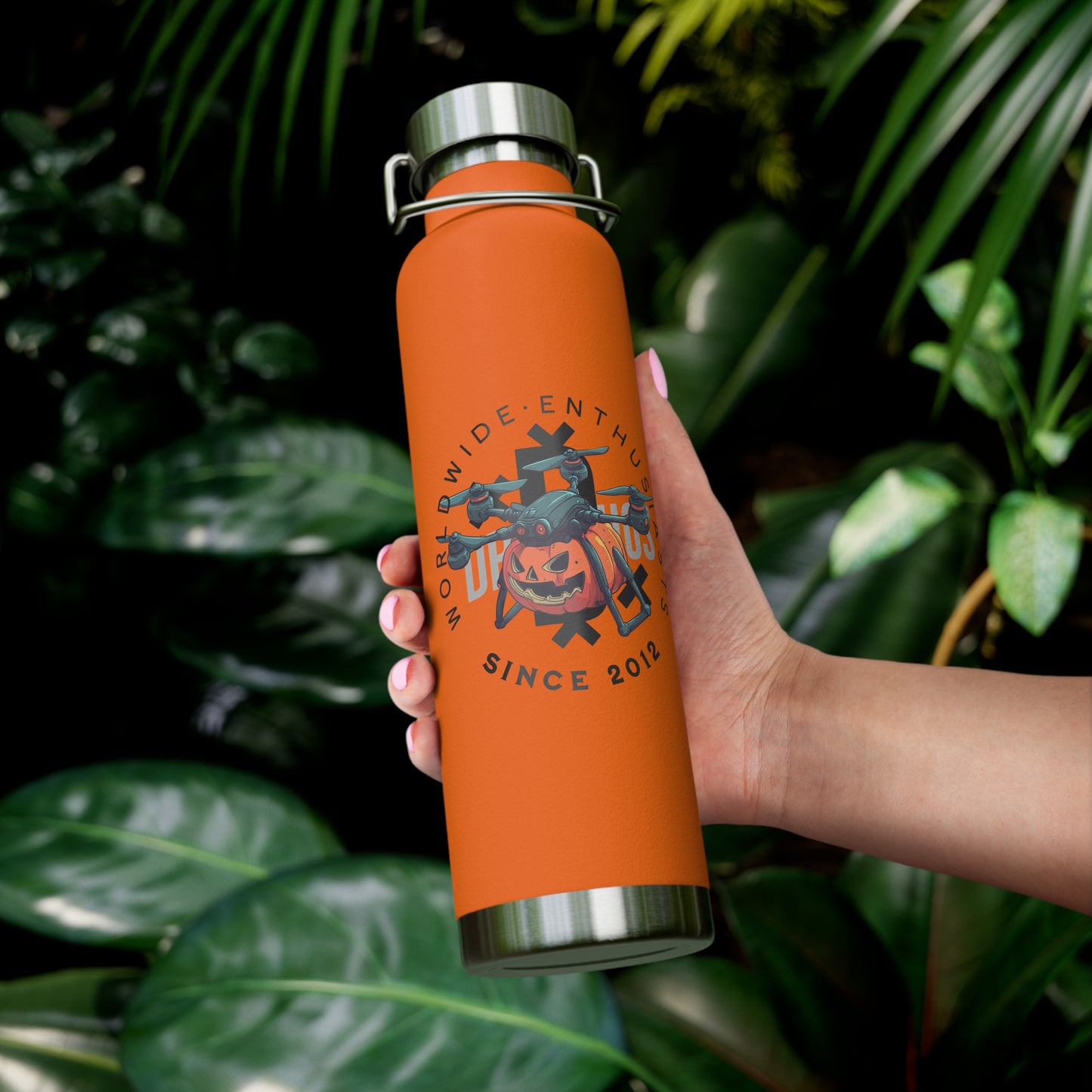 Spooky Copper Vacuum Insulated Bottle, 22oz